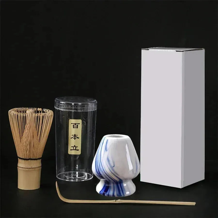 3PCs Matcha Set (Whisk, Stand, Scopp) - JJ Market