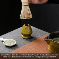 7PCs Matcha Set (Bowl, Whisk, Stand, Spoon, Towel, Sifter, Spoon Rest)