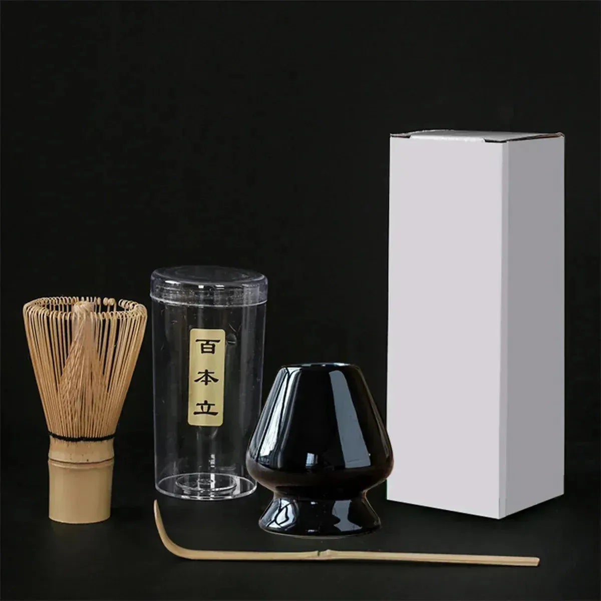 3PCs Matcha Set (Whisk, Stand, Scopp) - JJ Market