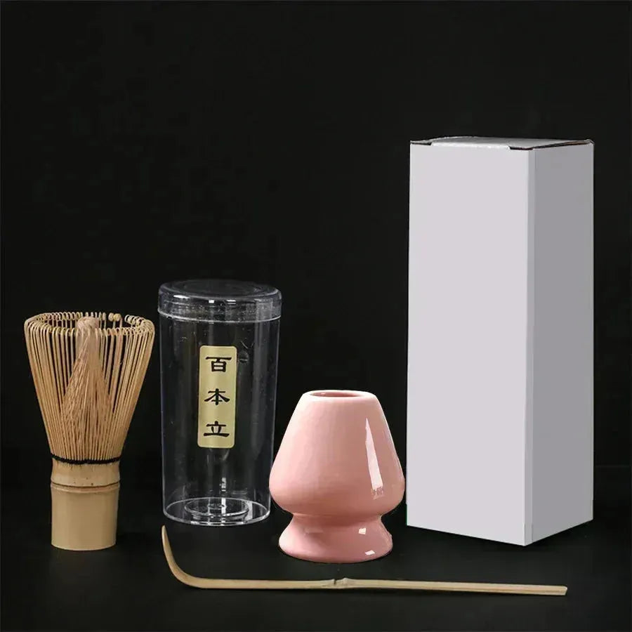 3PCs Matcha Set (Whisk, Stand, Scopp) - JJ Market