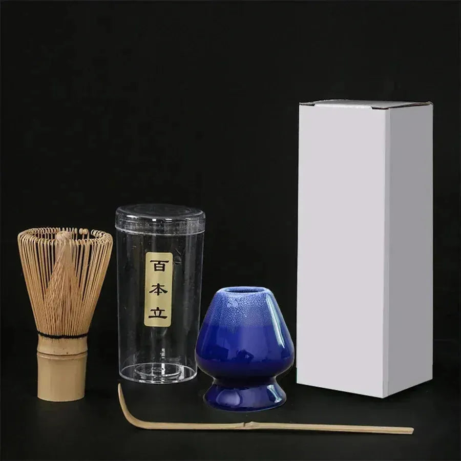 3PCs Matcha Set (Whisk, Stand, Scopp) - JJ Market