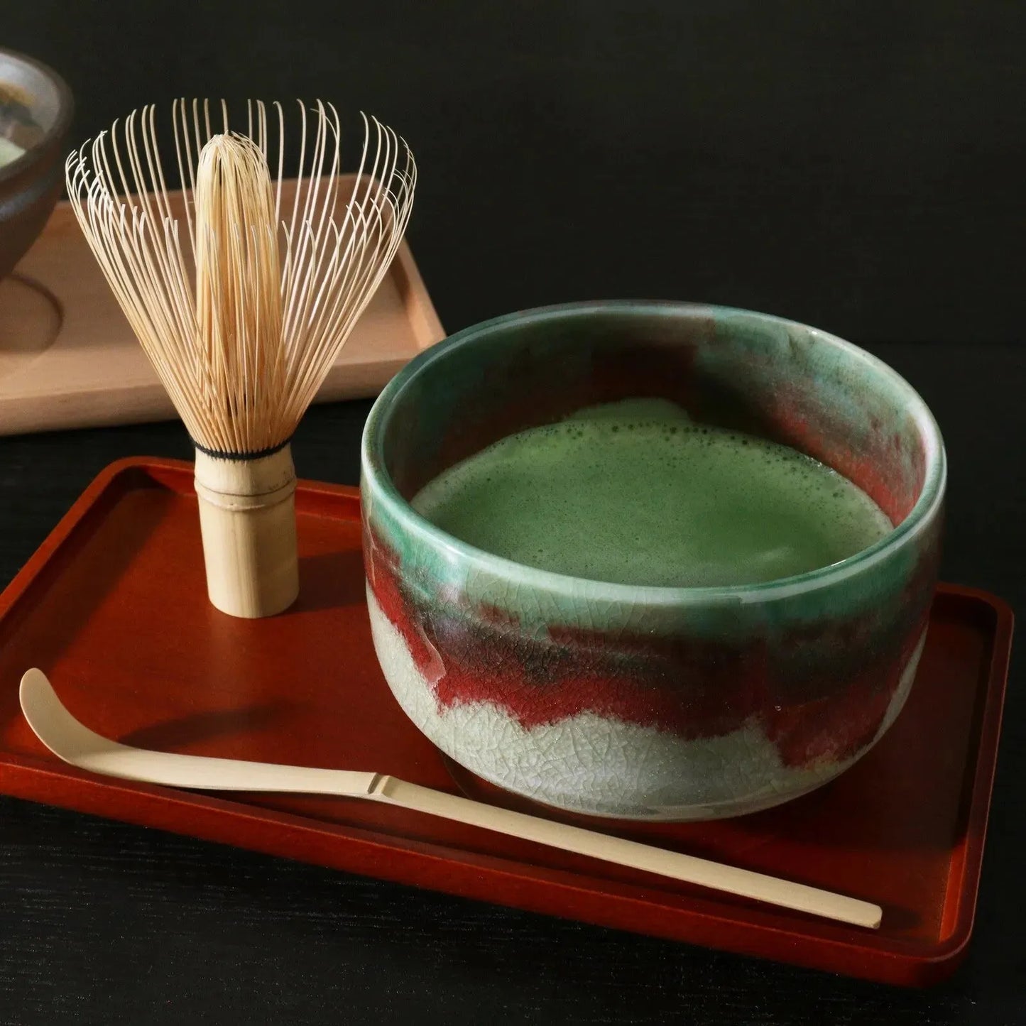 Matcha Bowl Karamine Oribe (Mino Ware) - JJ Market