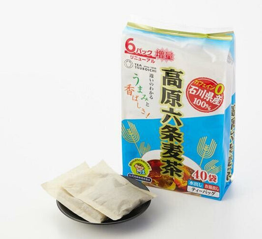 Rokujo Mugicha Teabags from Tsuboichi 10g×40p